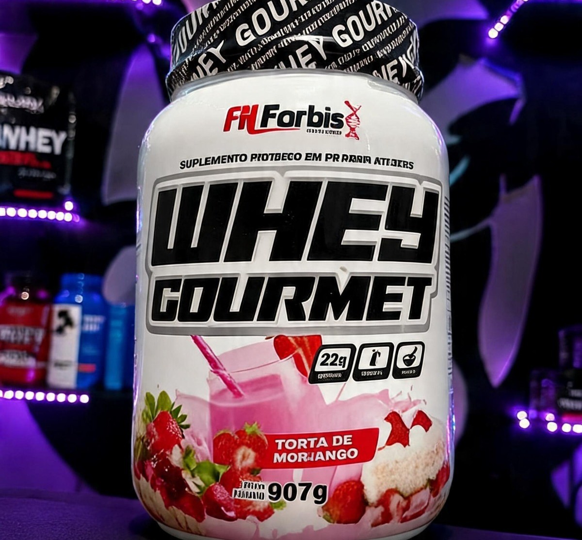 Whey Protein Goumert 900g - frente